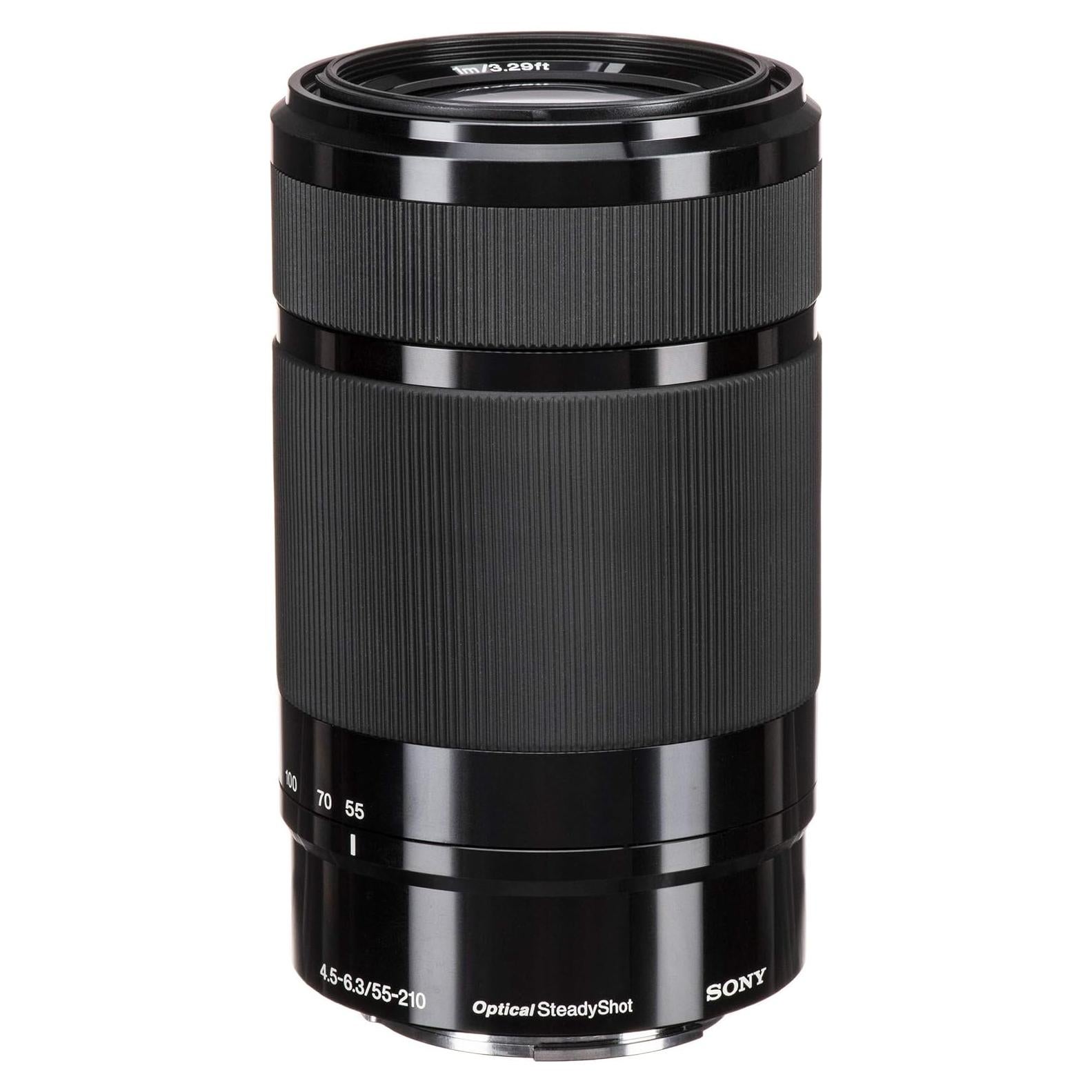 Lente Zoom Sony E 55-210mm F4.5-6.3 OSS Negro