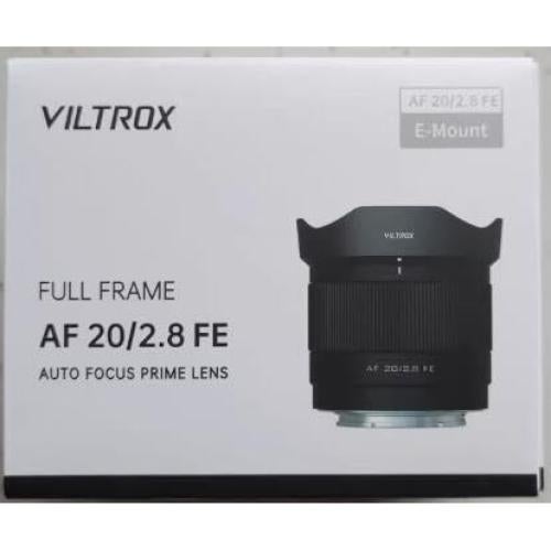Lente VILTROX 20mm F2.8 FE para Sony - Enfoque Automático