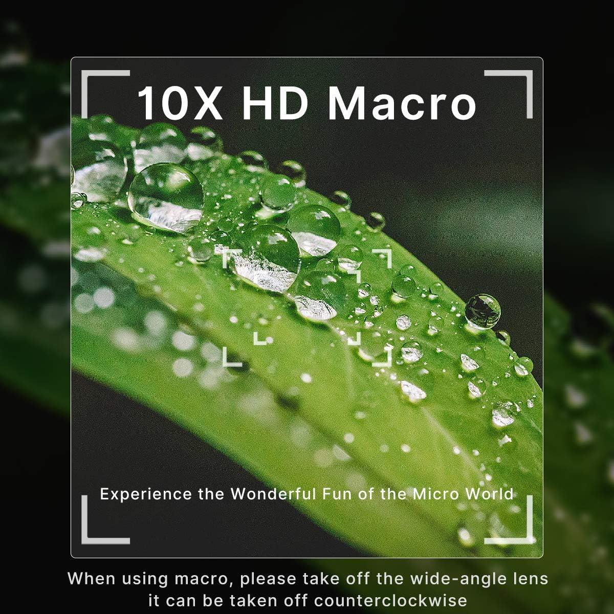 Lente Gran Angular 18mm y Macro 10X ULANZI para Sony ZV1