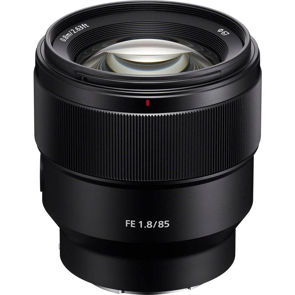 Lente Sony FE 85mm f/1.8 + Kit de Filtros y Accesorios