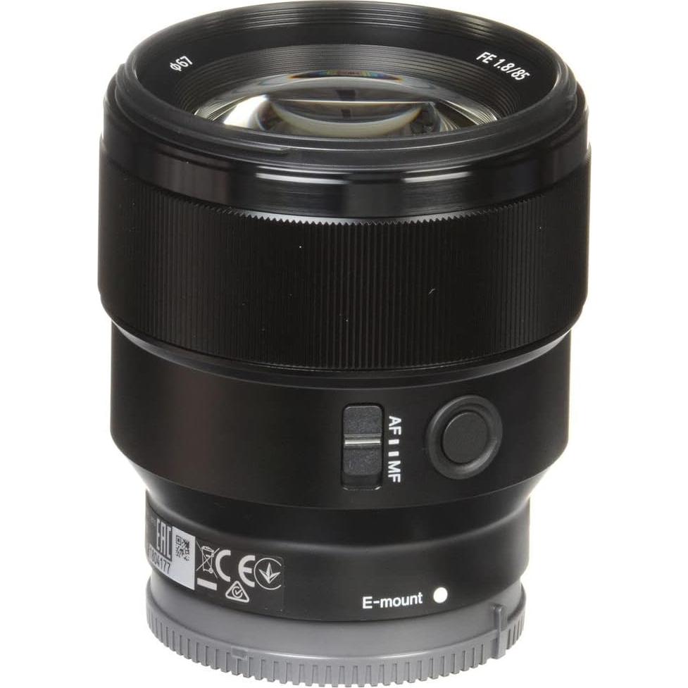 Lente Sony FE 85mm f/1.8 + Kit de Filtros y Accesorios