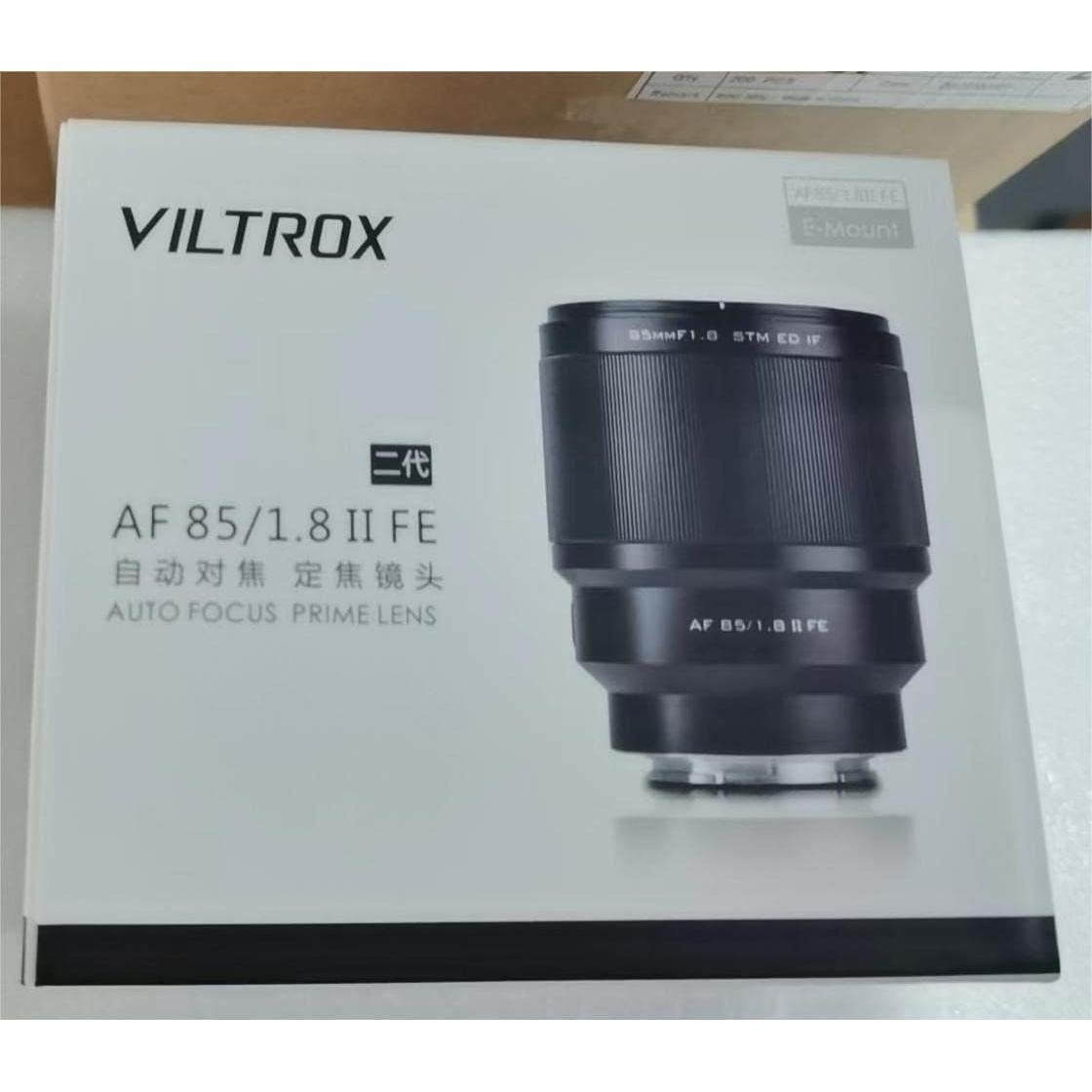 Lente VILTROX 85mm f/1.8 II para cámaras Sony E-Mount