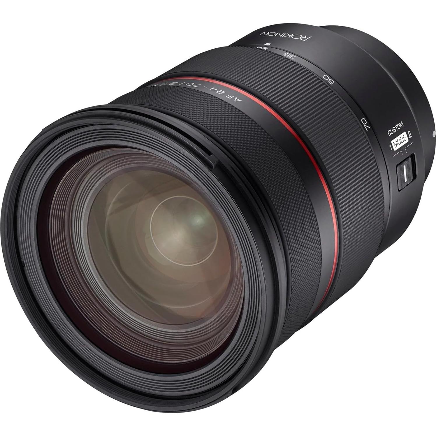 Lente Zoom Rokinon 24-70mm F2.8 AF para Sony E