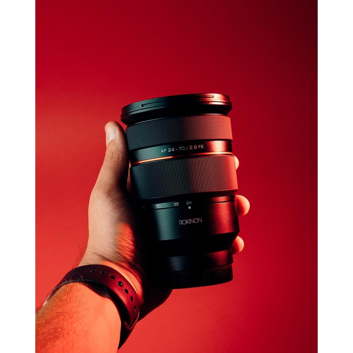 Lente Zoom Rokinon 24-70mm F2.8 AF para Sony E