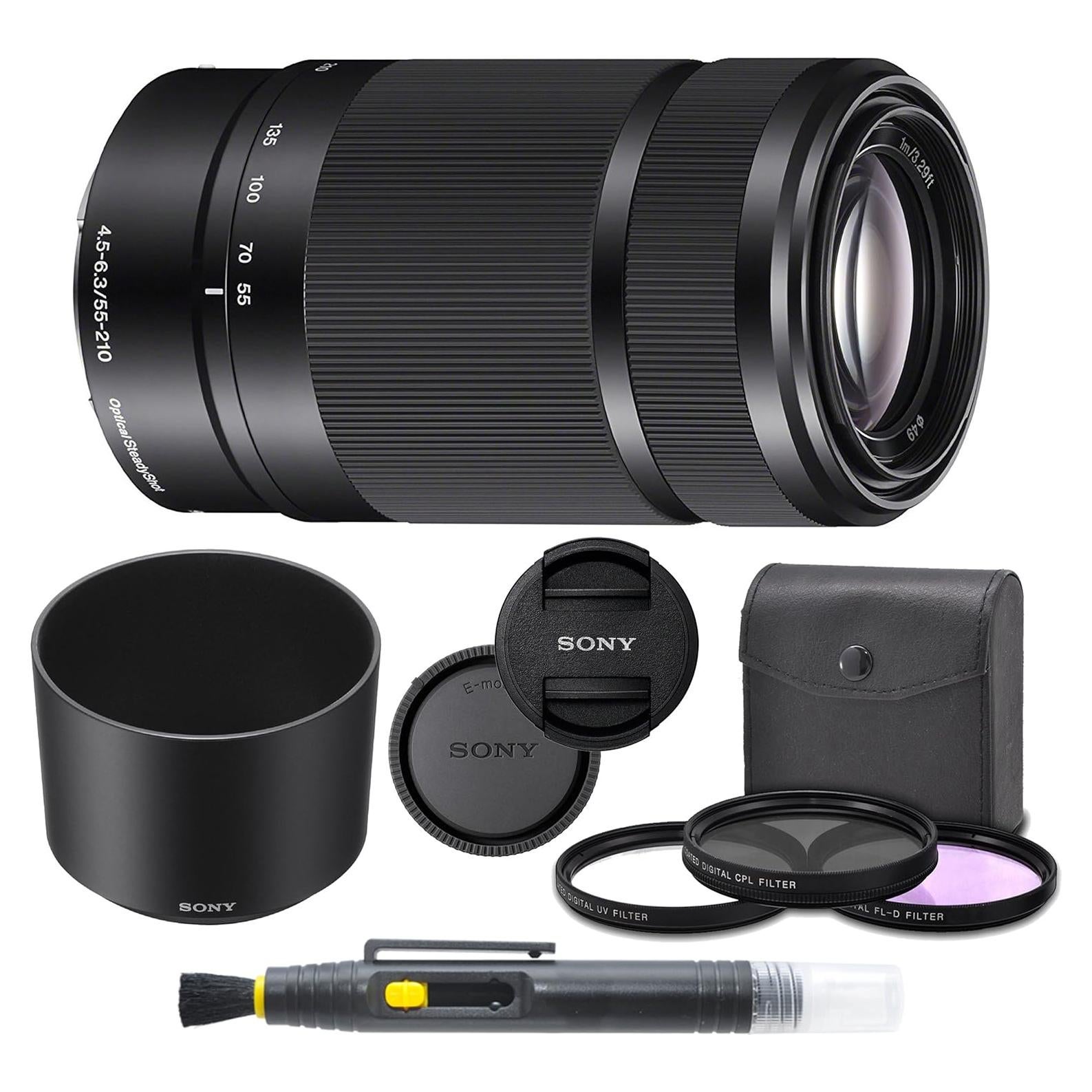Lente Sony E 55-210mm f/4.5-6.3 OSS para Cámaras E-Mount
