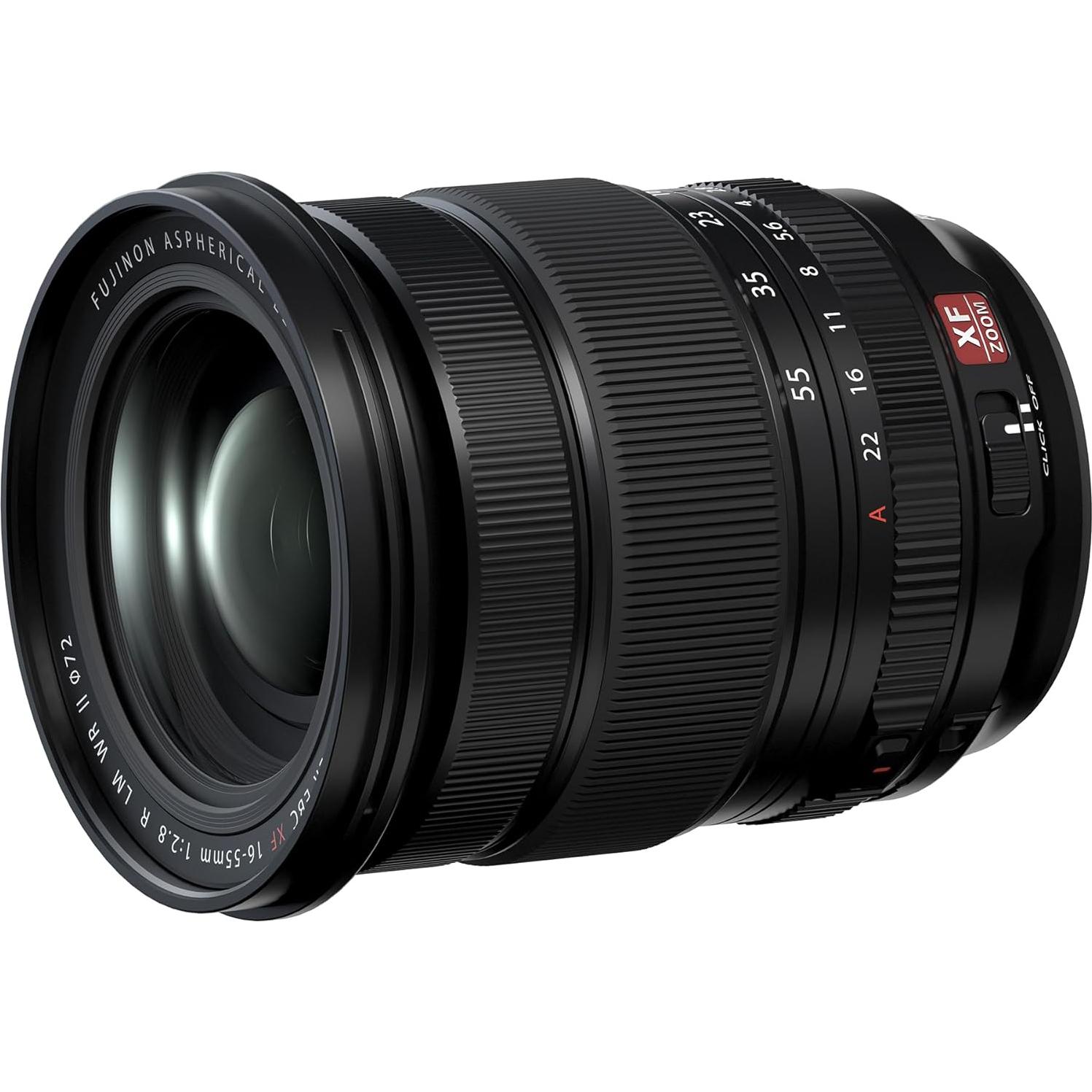 Lente Fujinon XF16-55mm F2.8 R LM WR II - 410g, Resistente al Agua