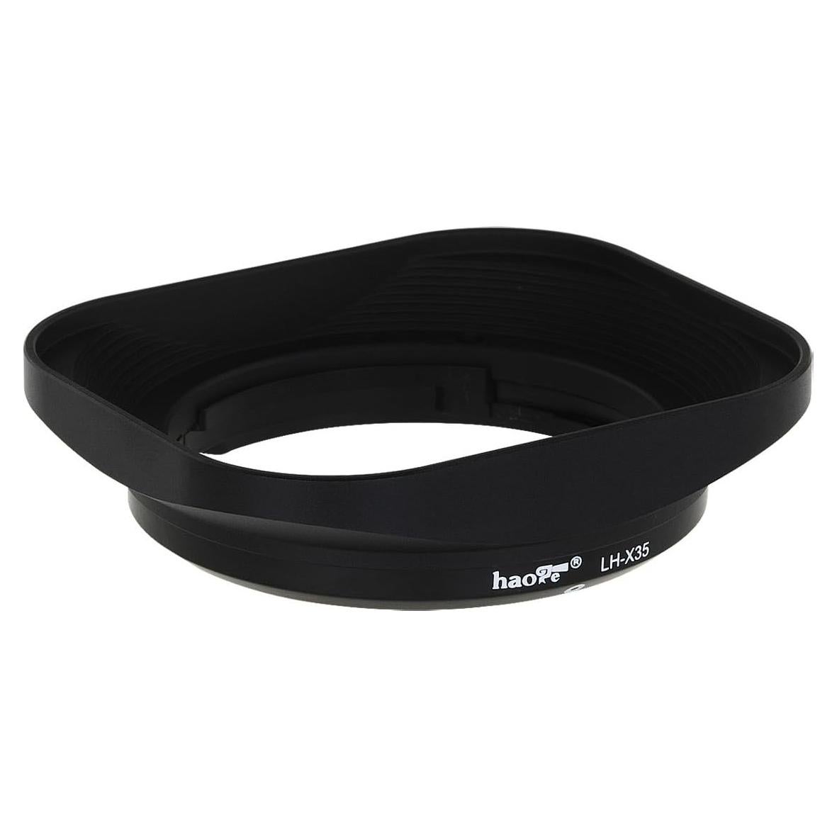 Capucha de Lente Metálica Cuadrada Haoge LH-X35 para Fujifilm