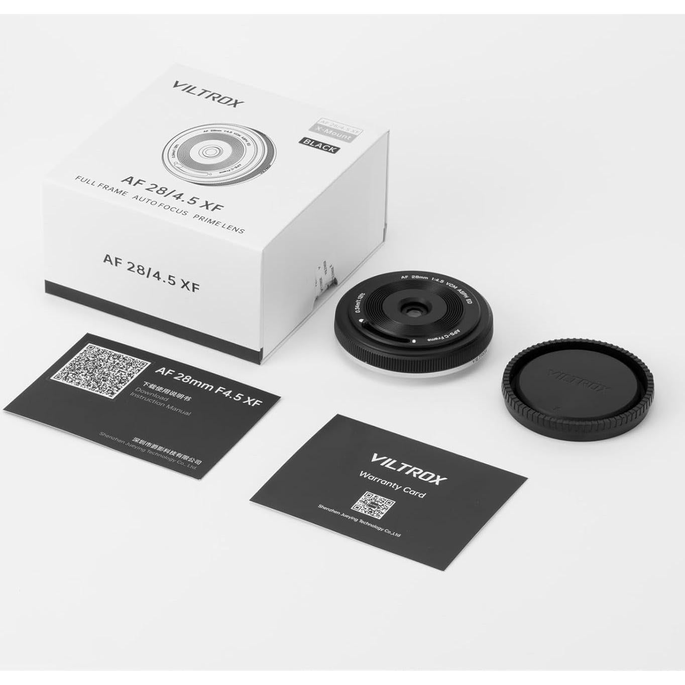 Lente Viltrox 28mm F4.5 Gran Angular AF para Fujifilm