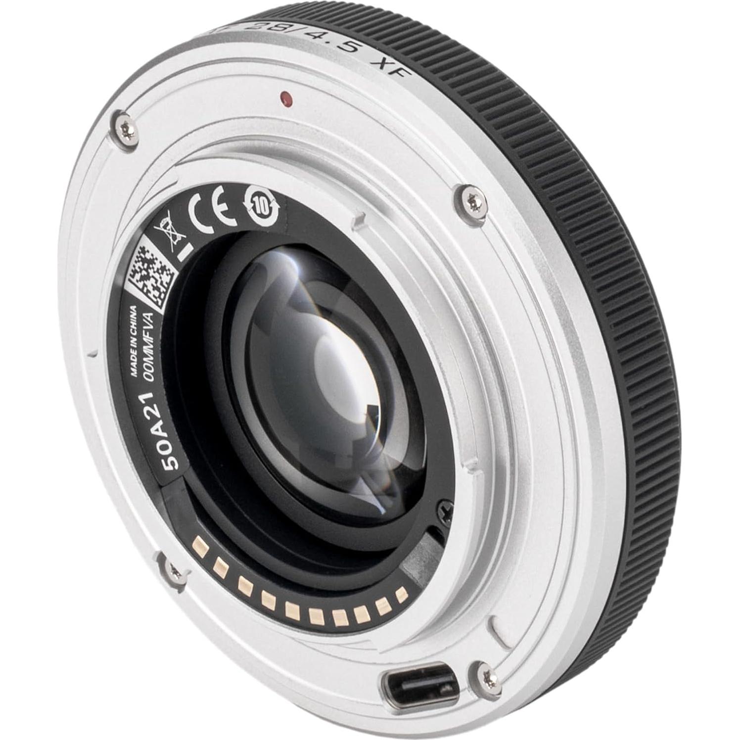 Lente Pancake VILTROX 28mm f4.5 para Fujifilm X