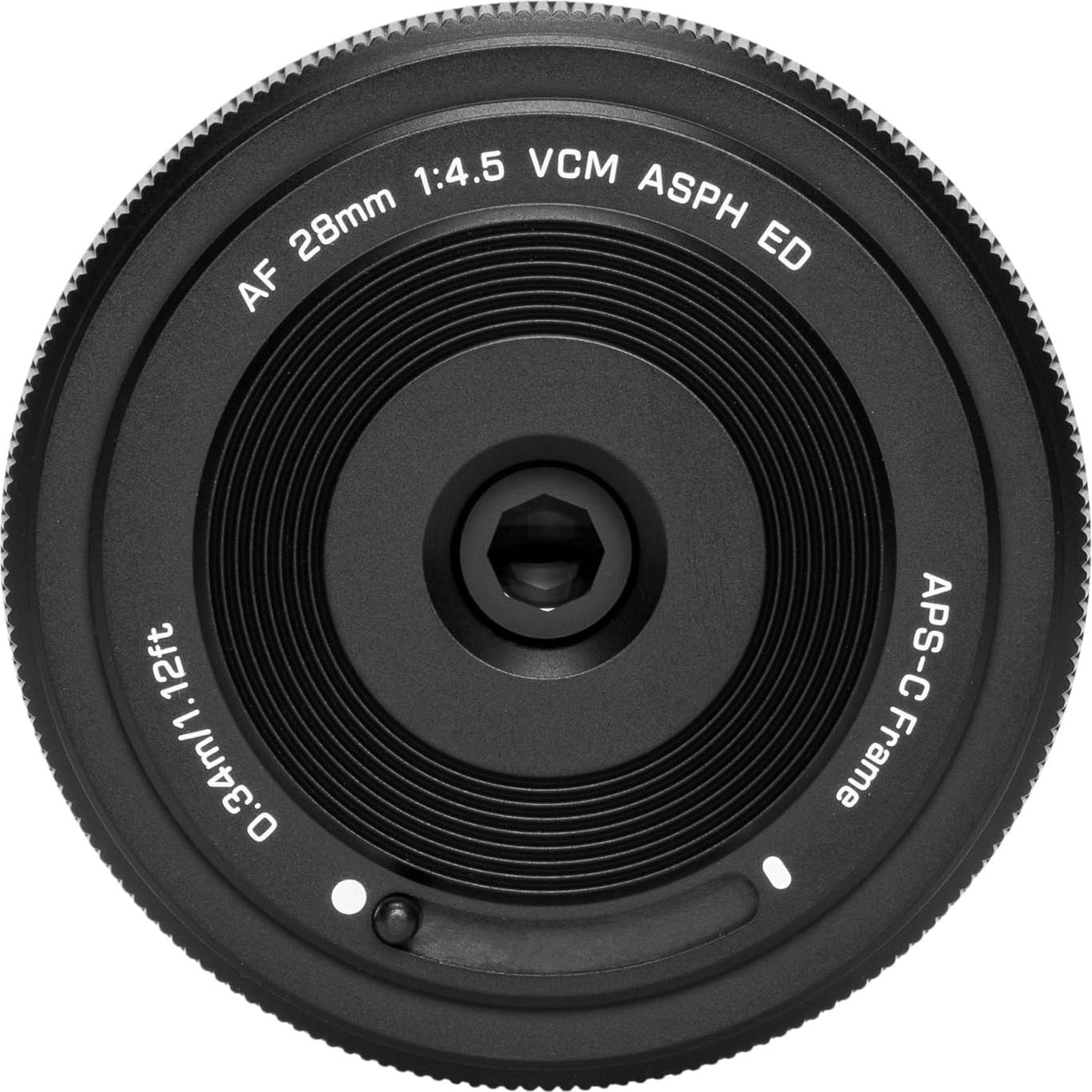 Lente Pancake VILTROX 28mm f4.5 para Fujifilm X