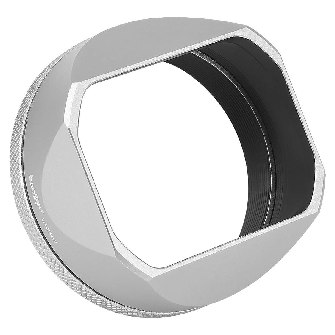 Capucha de Lente Metálica Cuadrada Haoge LH-X54W para Fujifilm X100VI/X100V