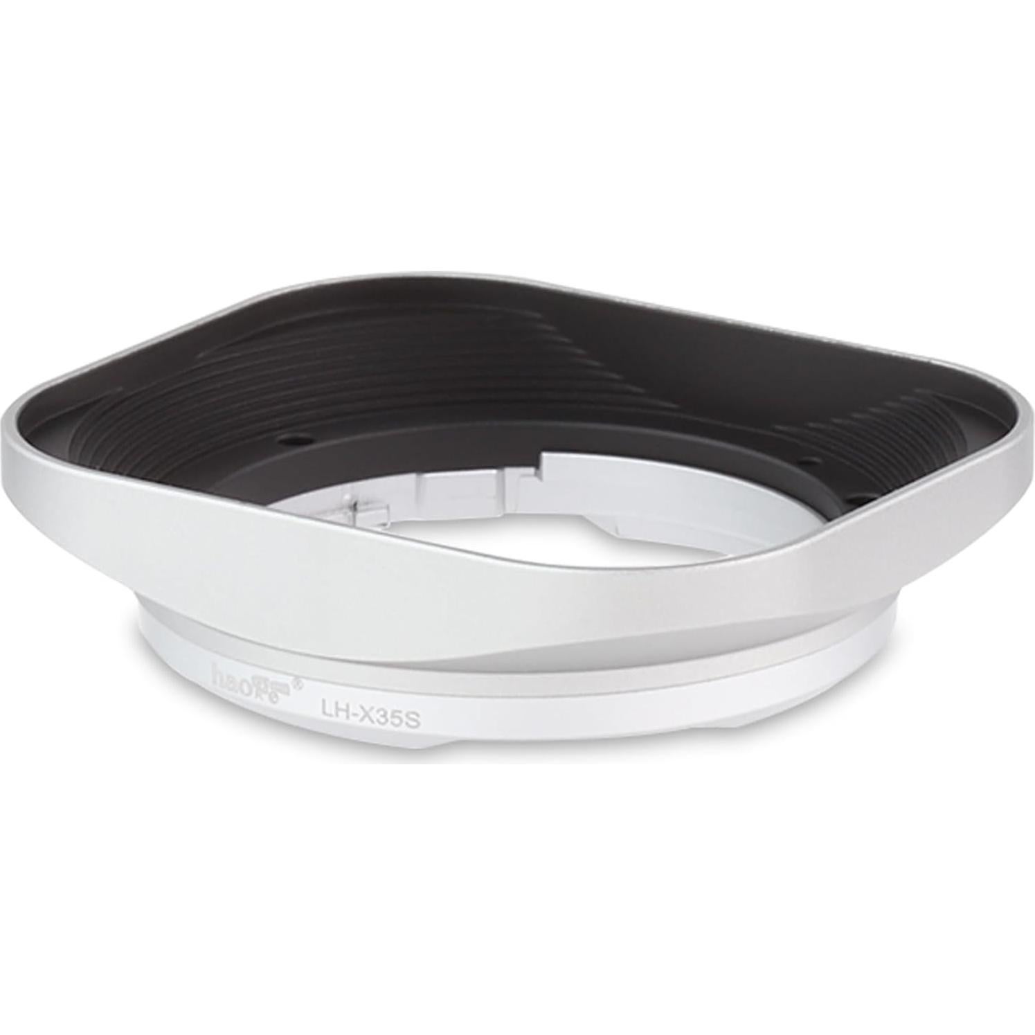 Capucha de Lente Metálica Cuadrada Haoge LH-X35S para Fujifilm