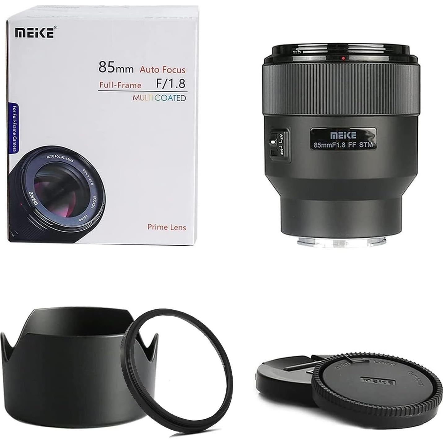 Lente Meike 85mm F1.8 STM Montura X para Fujifilm