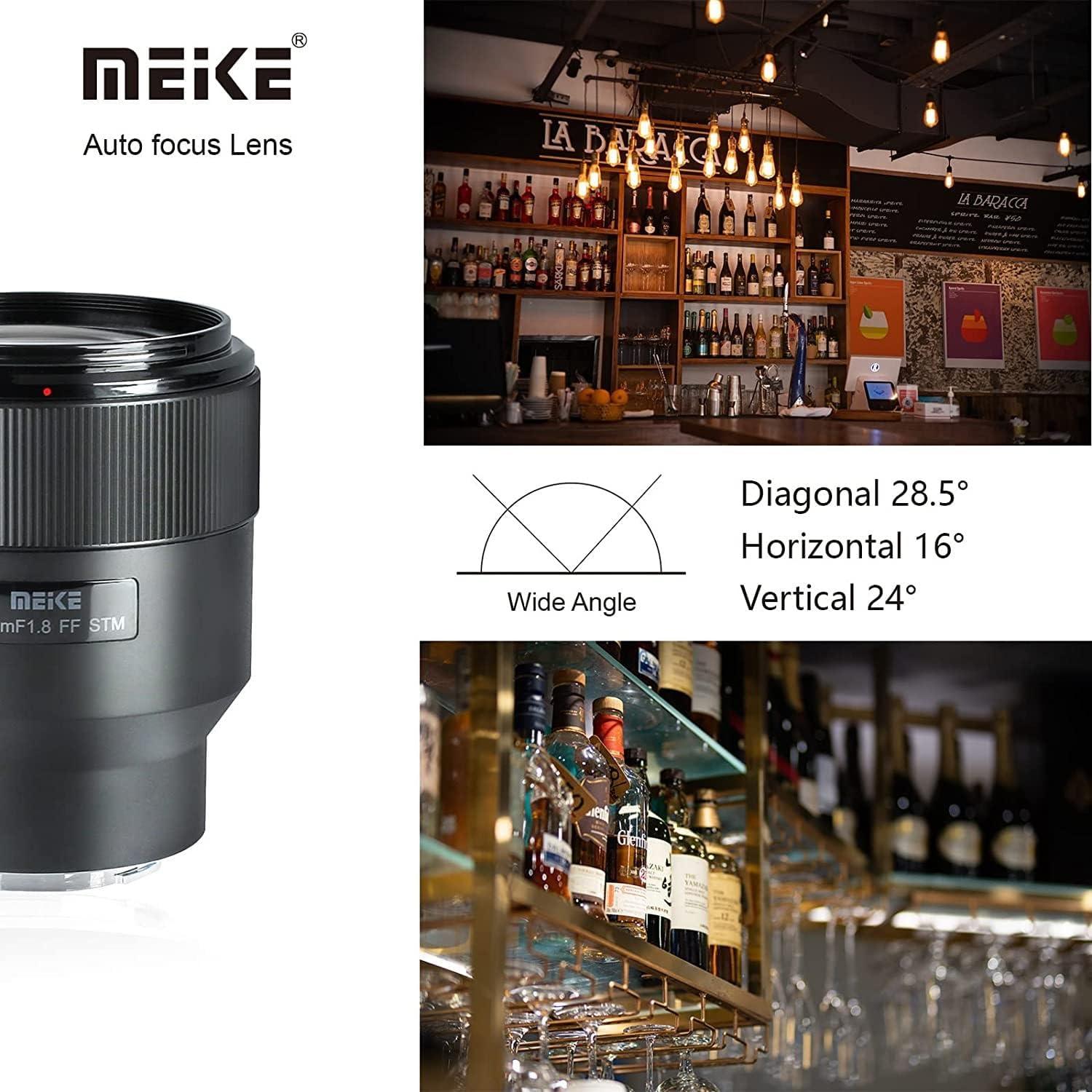 Lente Meike 85mm F1.8 STM Montura X para Fujifilm