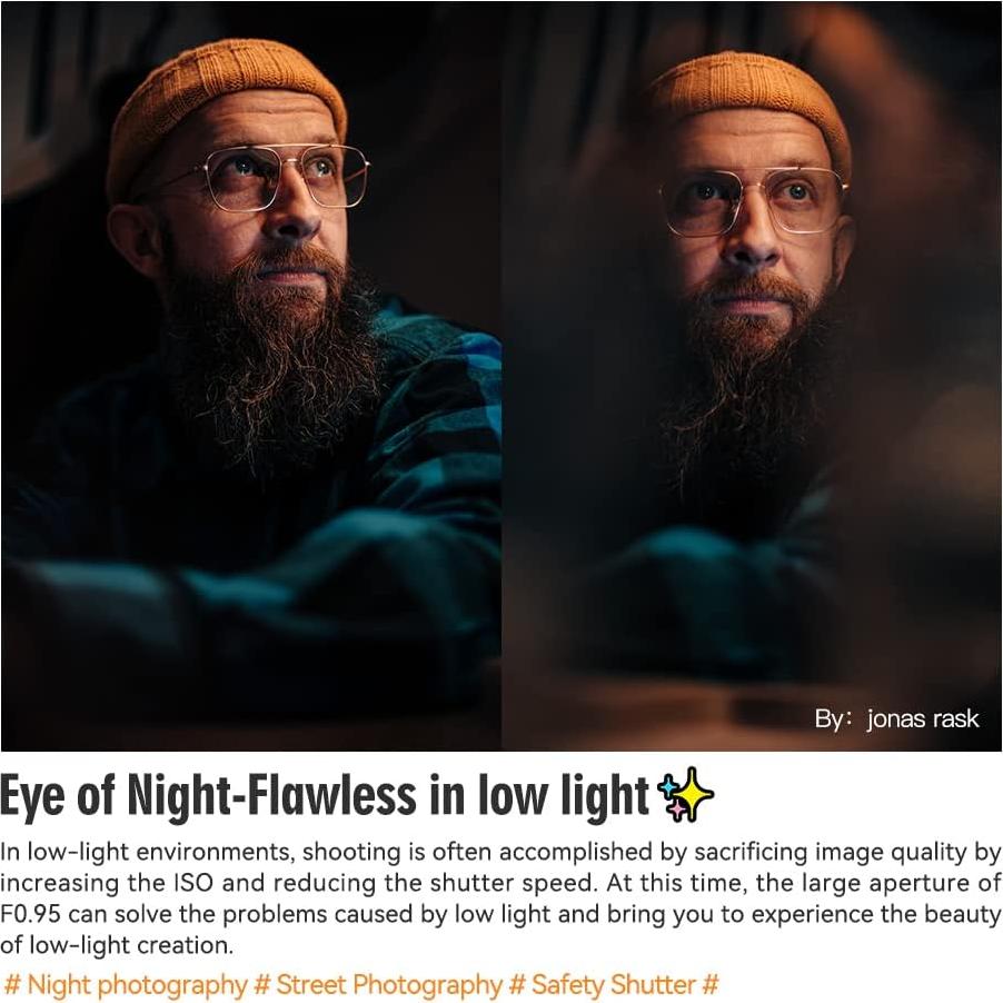 Lente TTArtisan 35mm F0.95 para Cámara Sin Espejo Fuji X