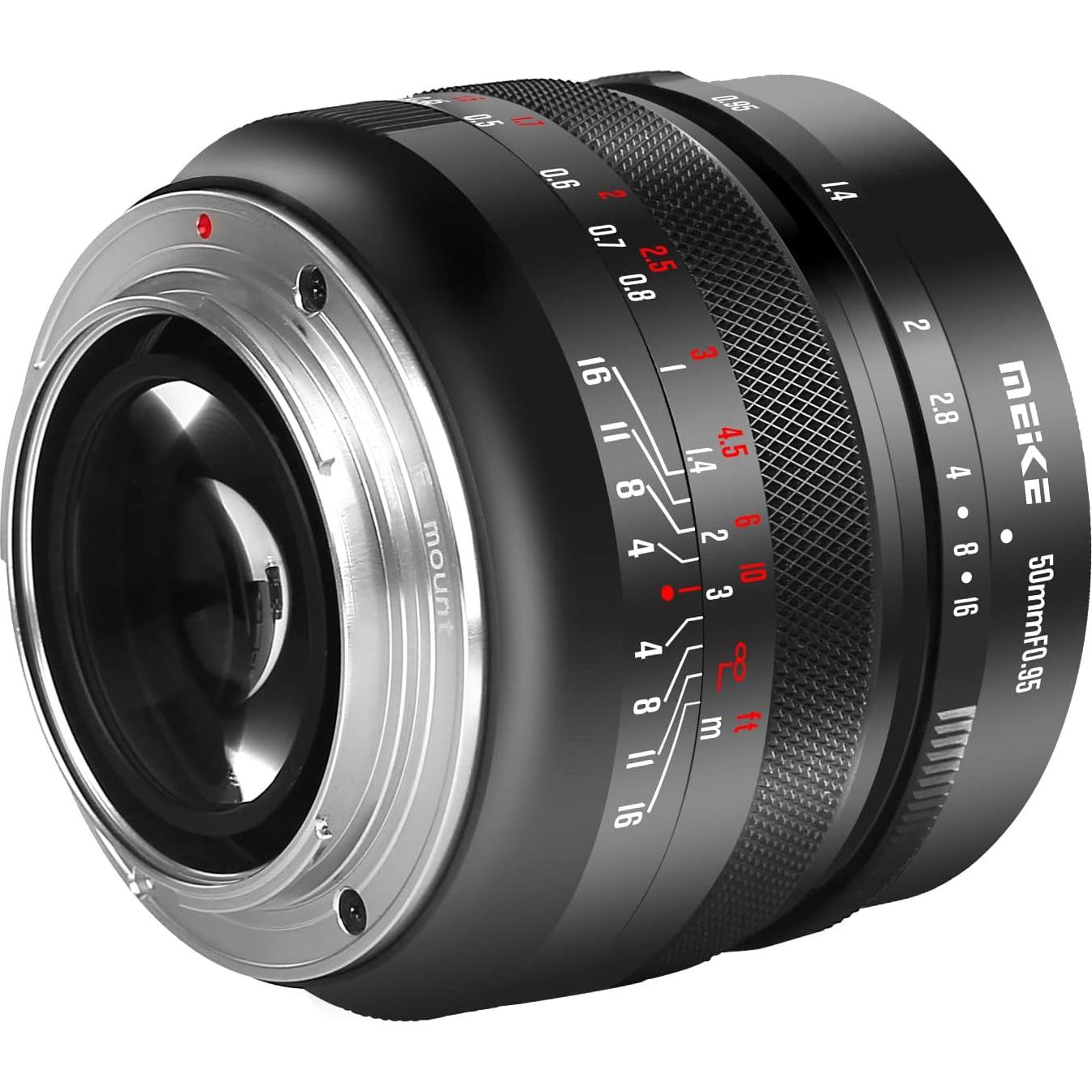 Lente Meike 50mm f0.95 Manual para Panasonic M43