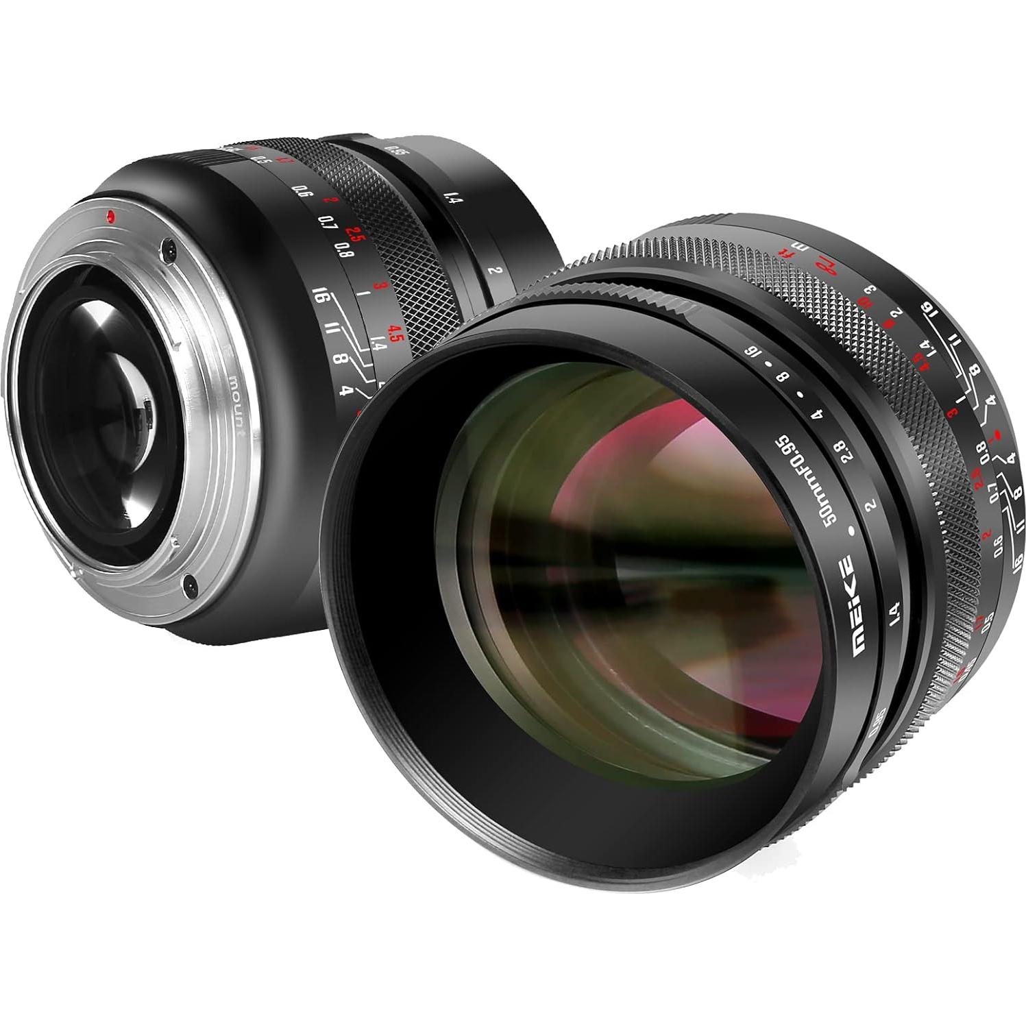 Lente Meike 50mm f0.95 Manual para Panasonic M43