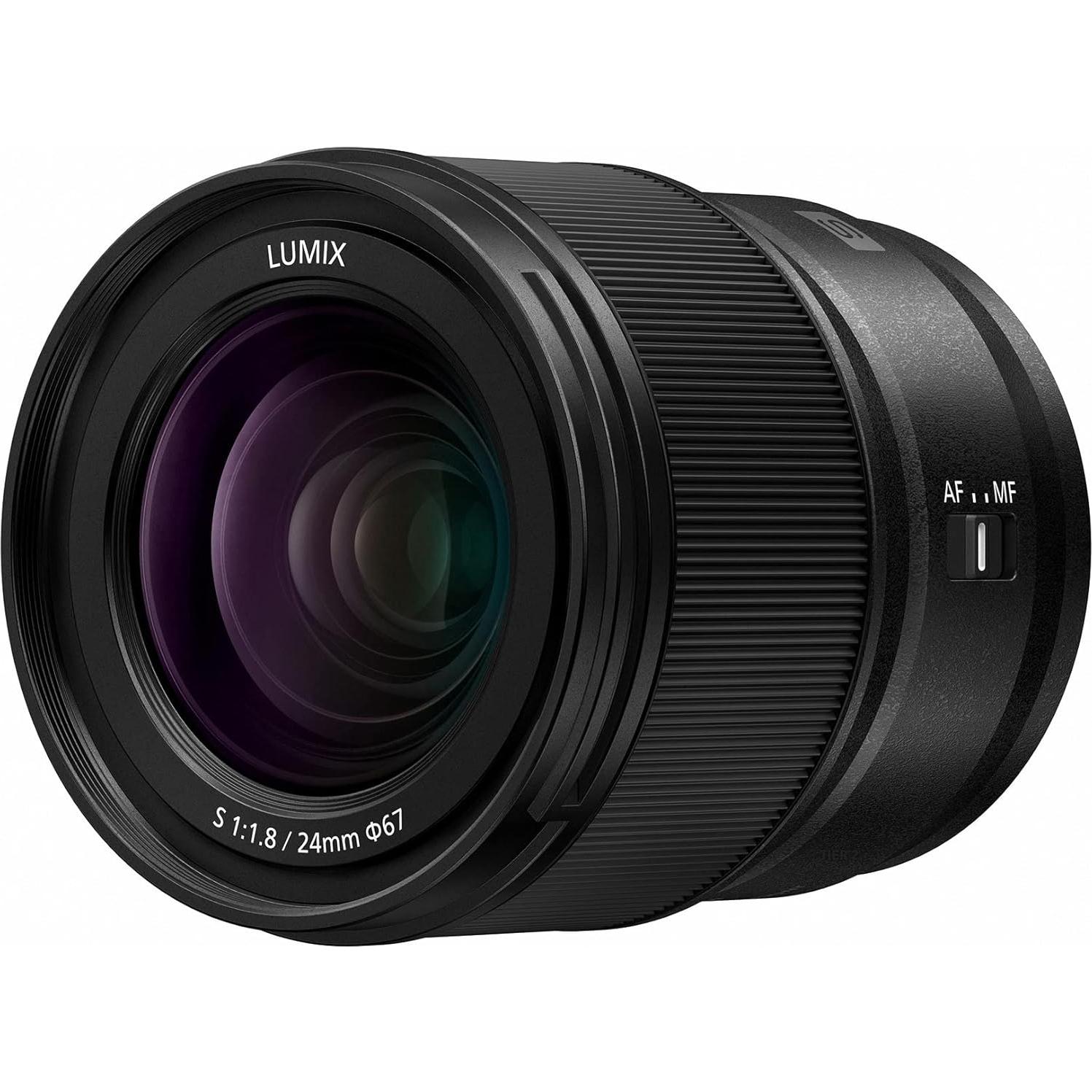 Lente Panasonic LUMIX S 24mm F1.8 L-Mount Intercambiable