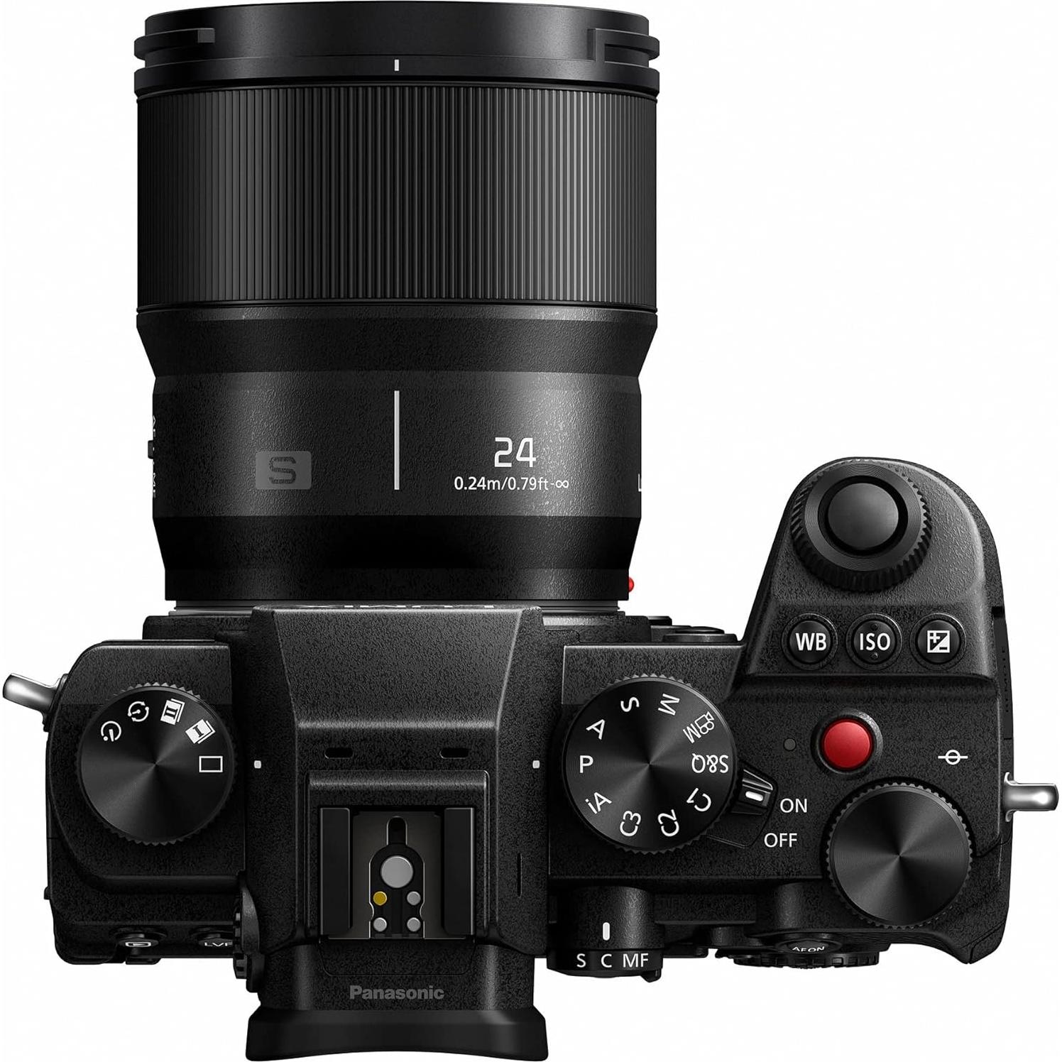 Lente Panasonic LUMIX S 24mm F1.8 L-Mount Intercambiable