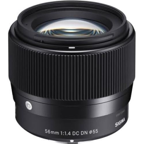 Lente Sigma 56mm F1.4 E-Mount para Sony - Compacto y Ligero