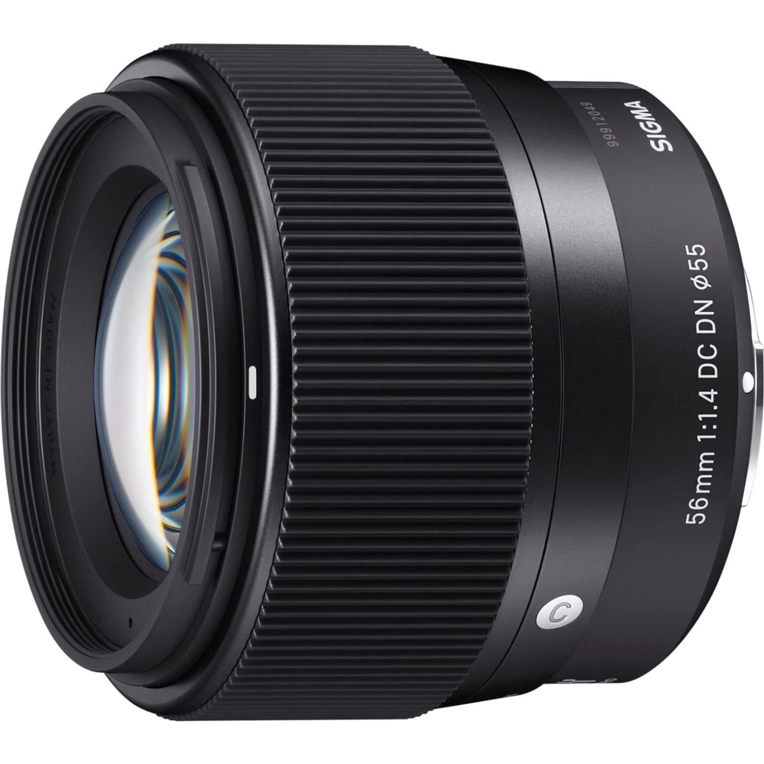 Lente Sigma 56mm F1.4 E-Mount para Sony - Compacto y Ligero