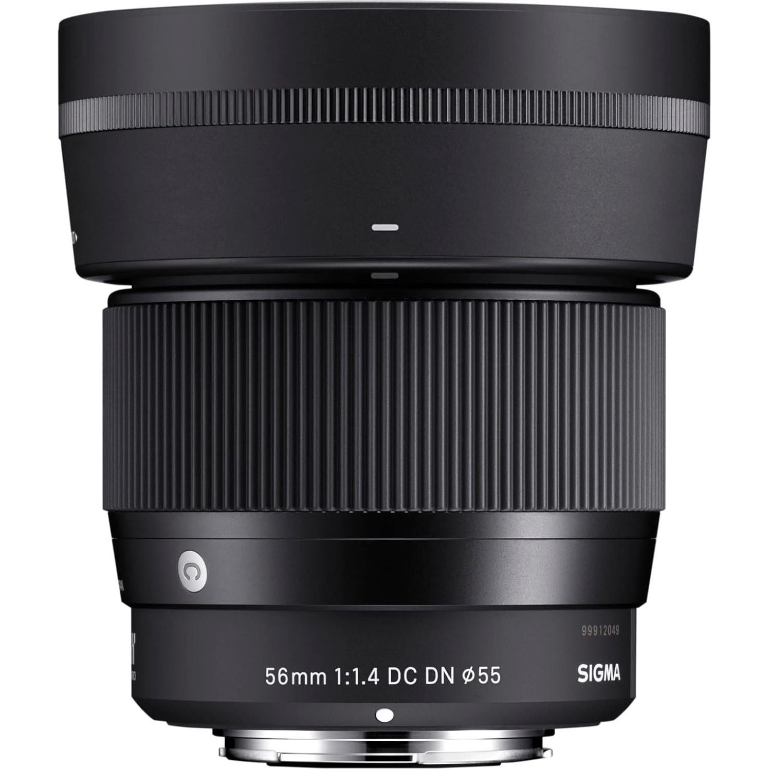 Lente Sigma 56mm F1.4 E-Mount para Sony - Compacto y Ligero