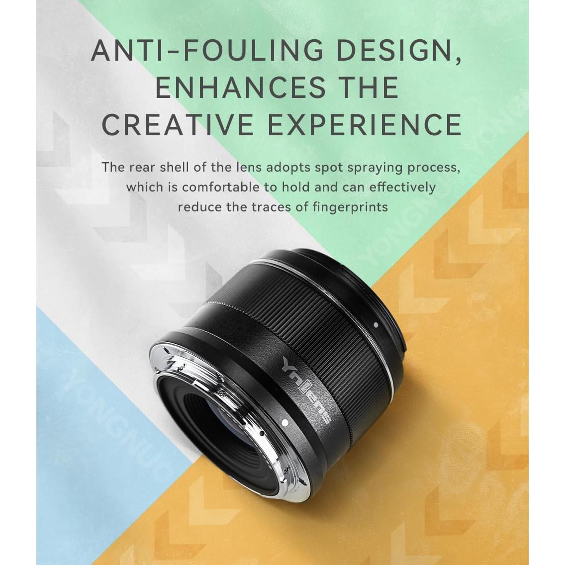 Lente YONGNUO YN50mm F1.8Z DA DSM para Nikon Z APS-C