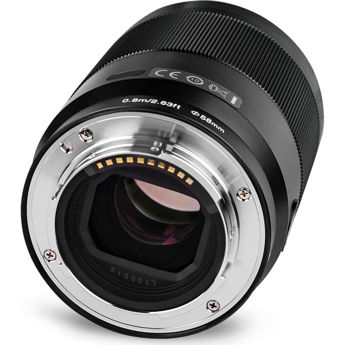 Lente Prime Telefoto YONGNUO 85mm F1.8S para Sony E