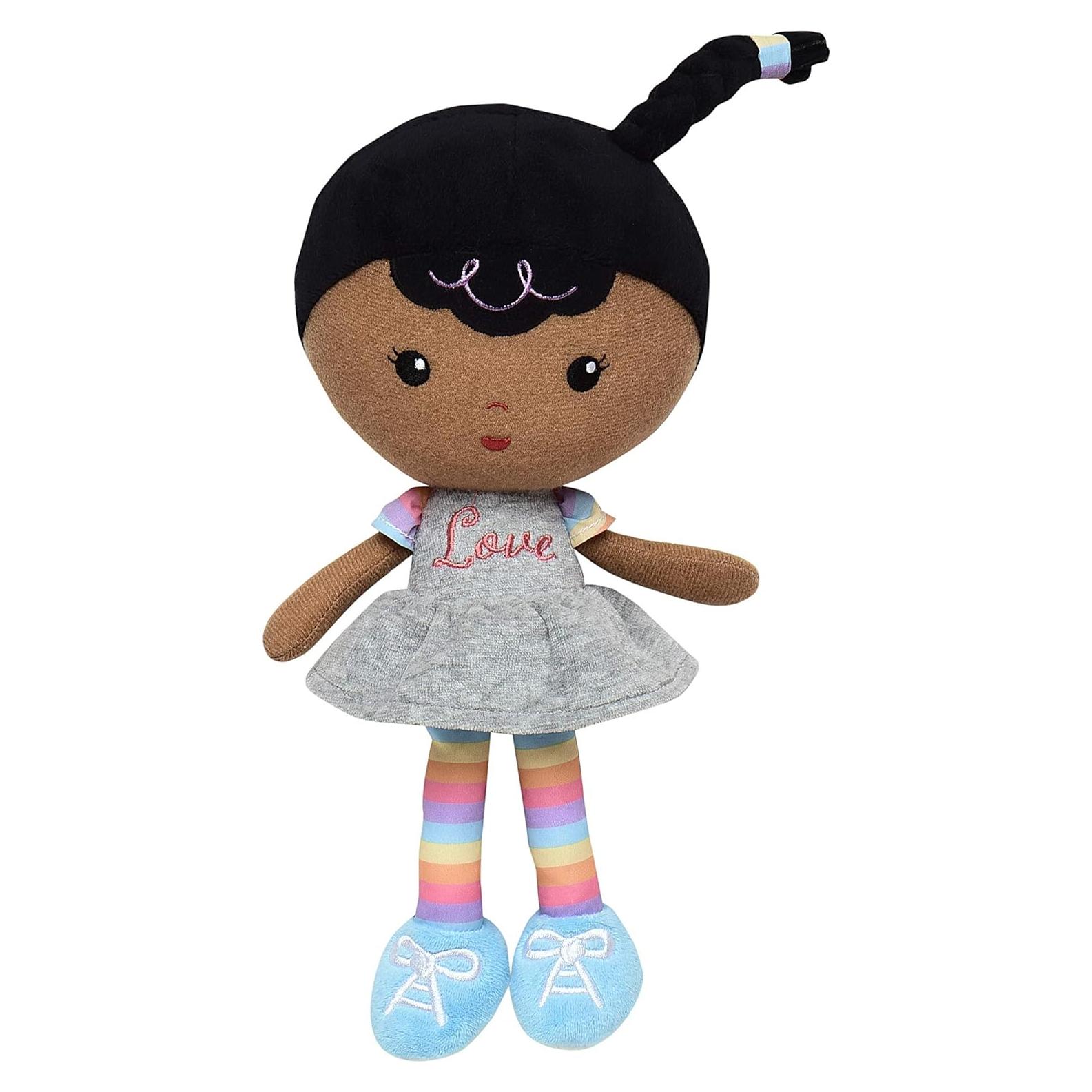 Muñeca de Peluche Baby Starters Willow 27.94 cm Negra