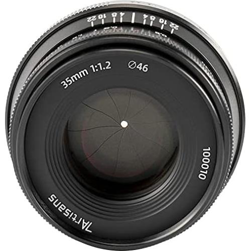 Lente 7artisans 35mm F1.2 Manual para Olympus Panasonic M4/3