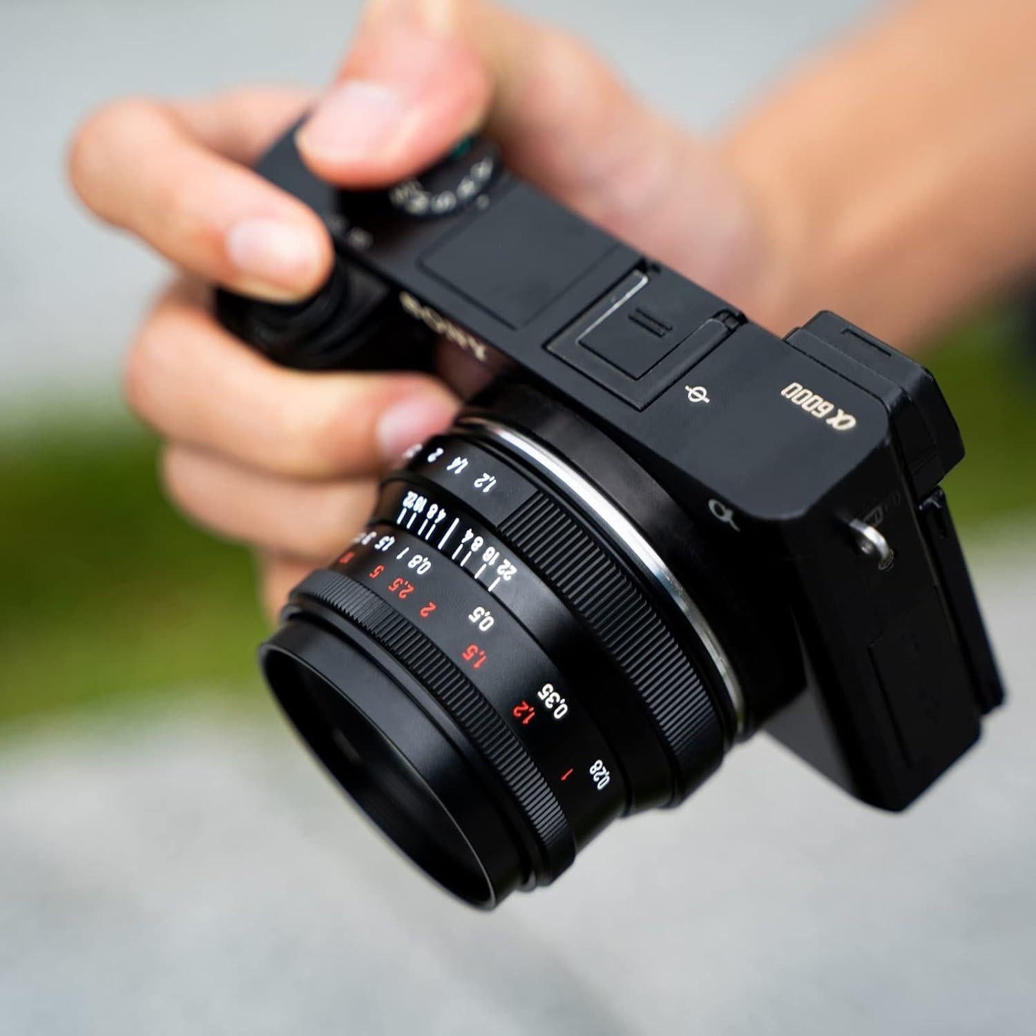 Lente 7artisans 35mm F1.2 Manual para Olympus Panasonic M4/3