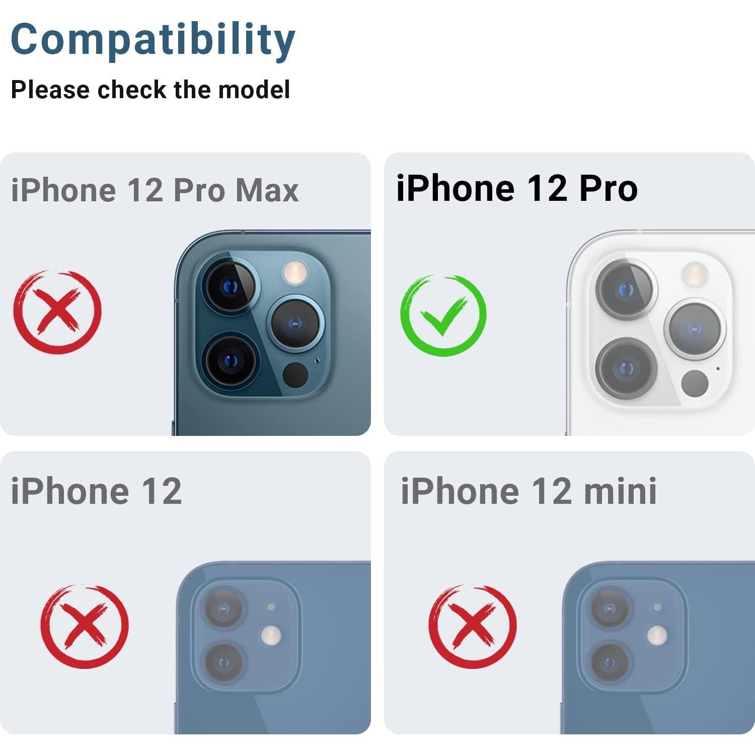 Protector de Lente de Cámara Korecase para iPhone 12 Pro