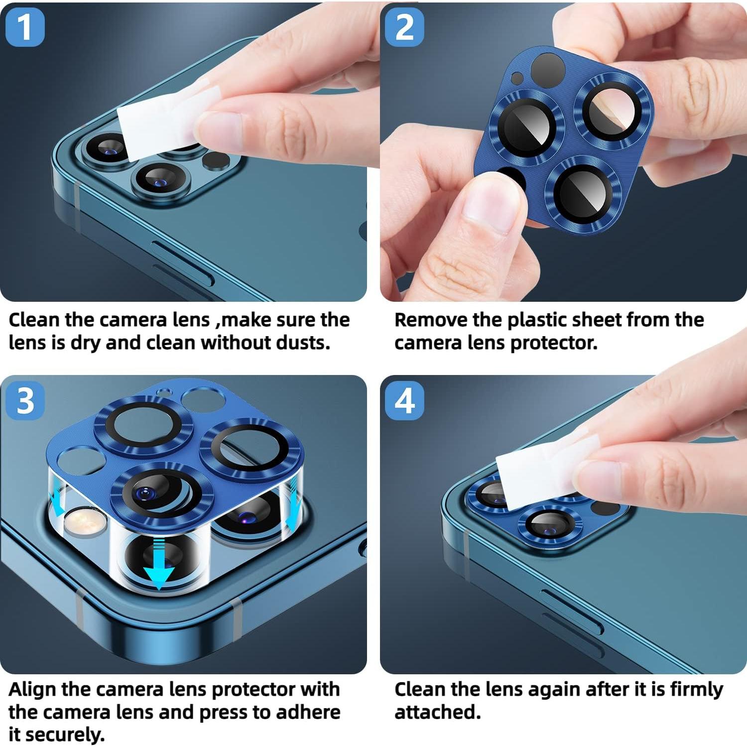 Protector de Lente de Cámara Korecase para iPhone 12 Pro