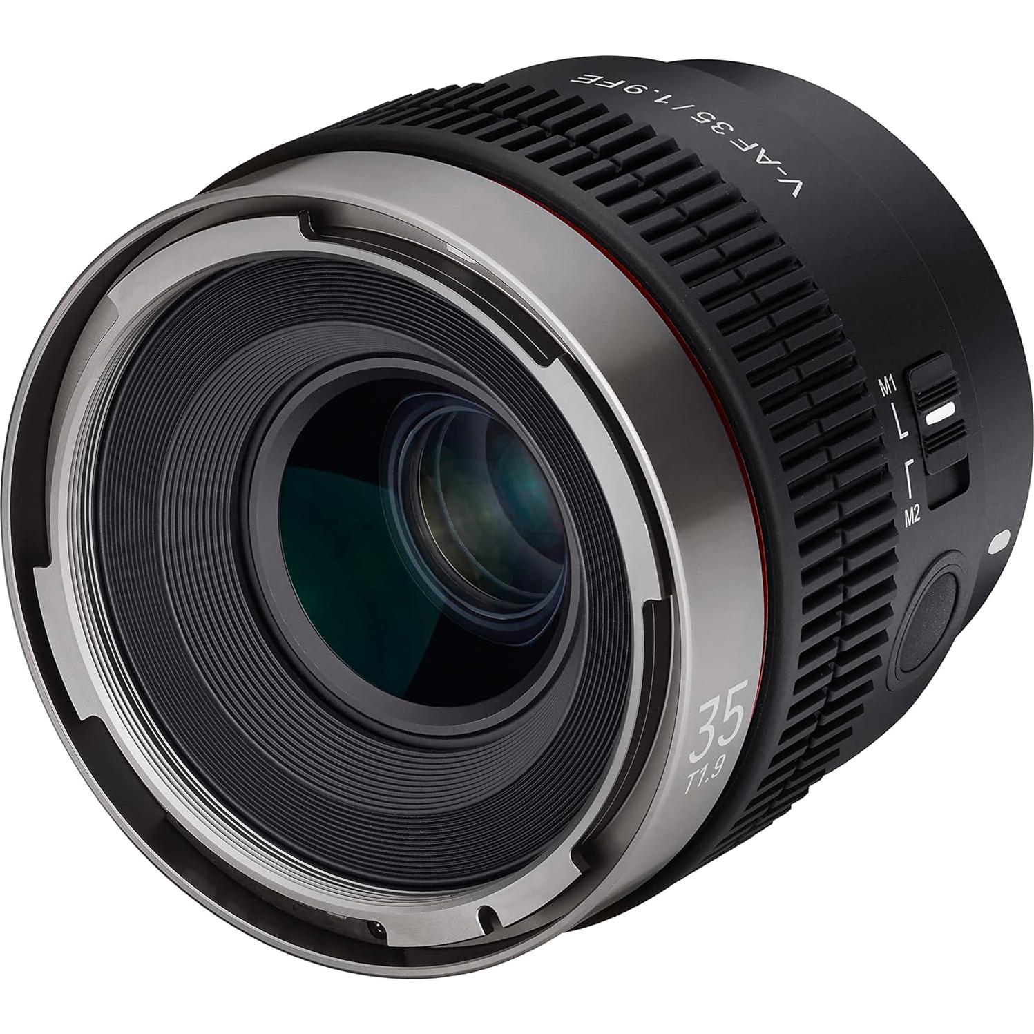 Lente Cine Samyang V-AF 35mm T1.9 Auto Enfoque para Sony E