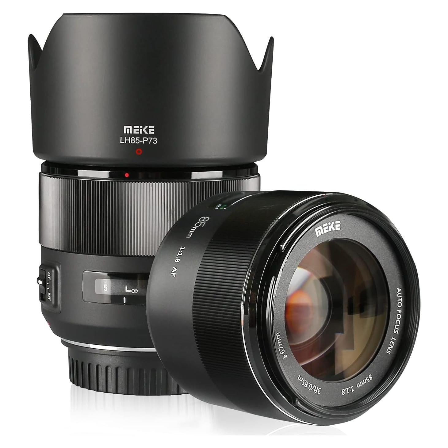 Lente Meike 85mm f/1.8 Auto Enfoque Montura EF para Canon