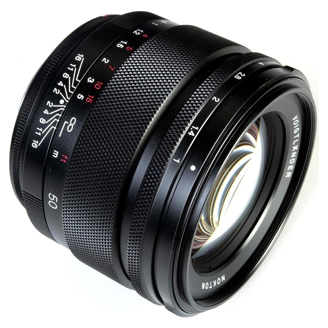 Lente Voigtlander RF 50mm f/1.0 Nokton Aspherical GA para Canon RF