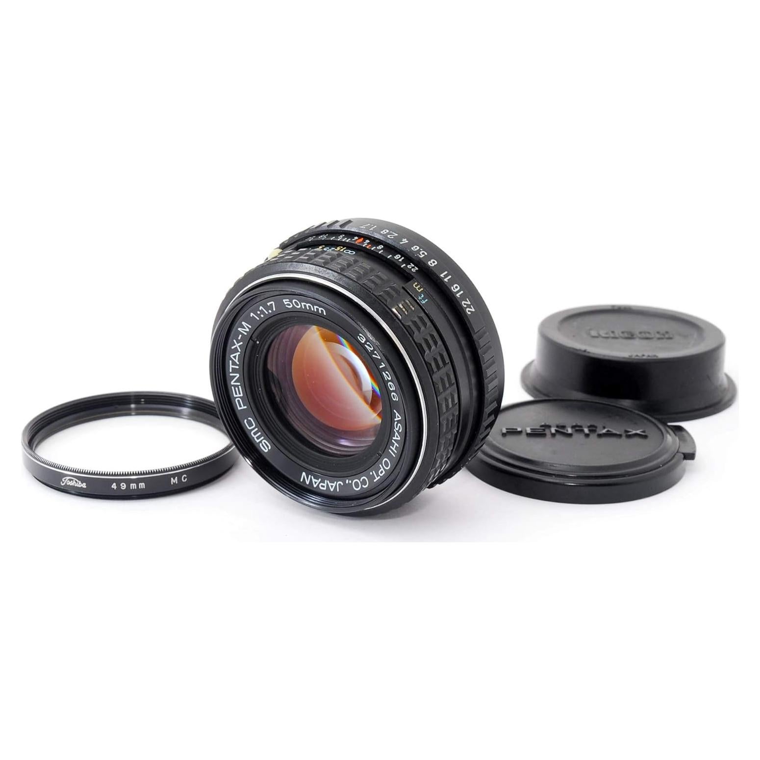 Lente Pentax SMC 50mm F1.7 Manual para Cámaras SLR DSLR