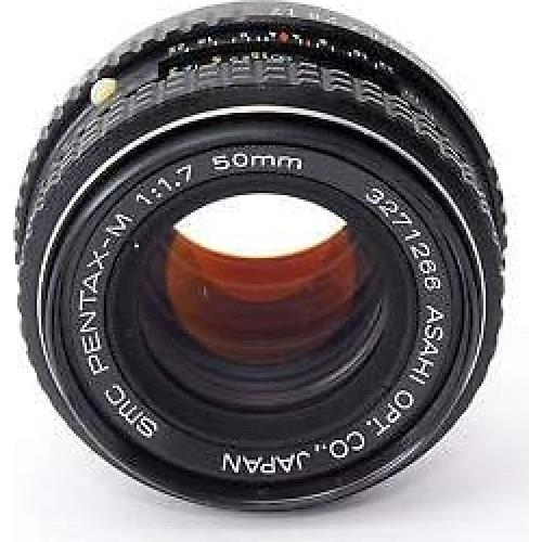 Lente Pentax SMC 50mm F1.7 Manual para Cámaras SLR DSLR