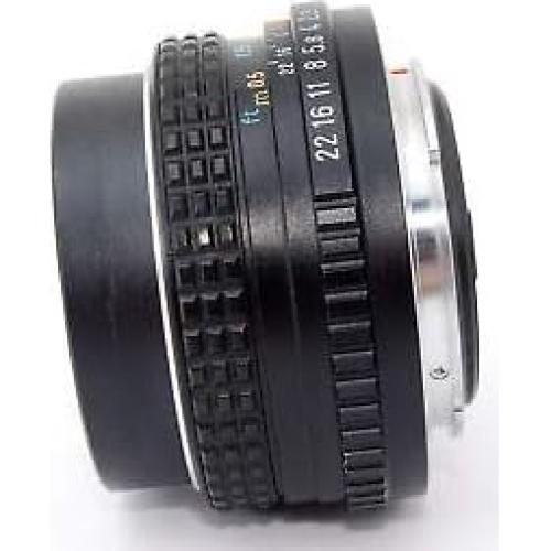 Lente Pentax SMC 50mm F1.7 Manual para Cámaras SLR DSLR