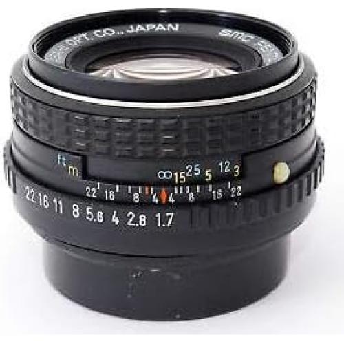 Lente Pentax SMC 50mm F1.7 Manual para Cámaras SLR DSLR