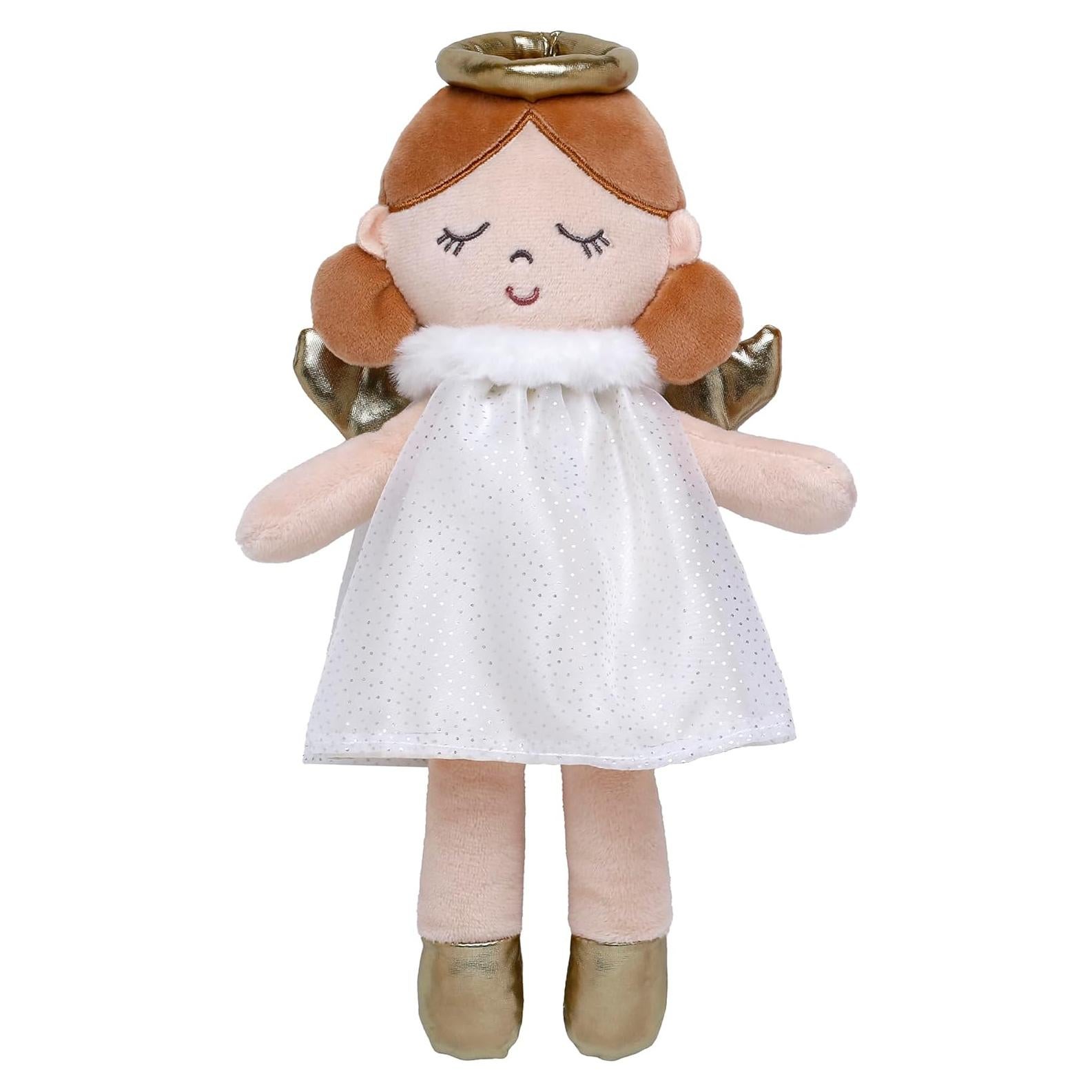 Muñeca de abrazo Ángel Baby Starters 27.9 cm dorado