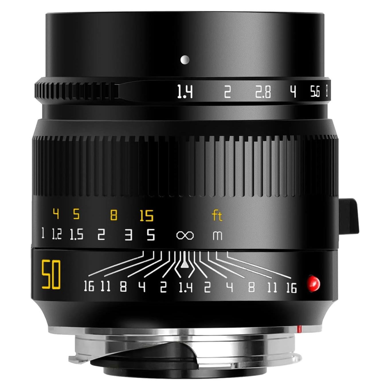 Lente TTArtisan 50mm F1.4 Manual Montura Leica M