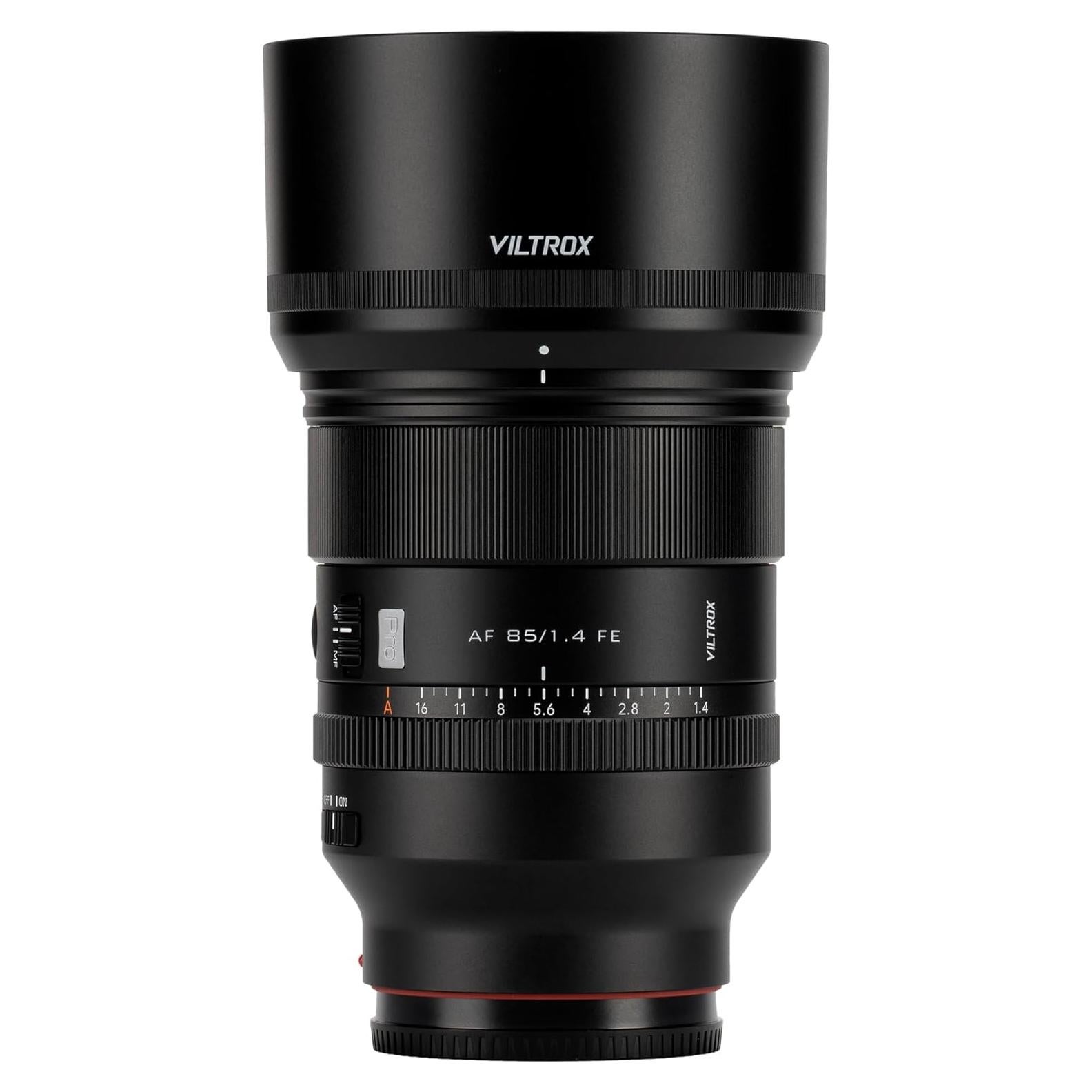 Lente VILTROX 85mm f/1.4 Pro FE para Sony - AF, 0.80 kg