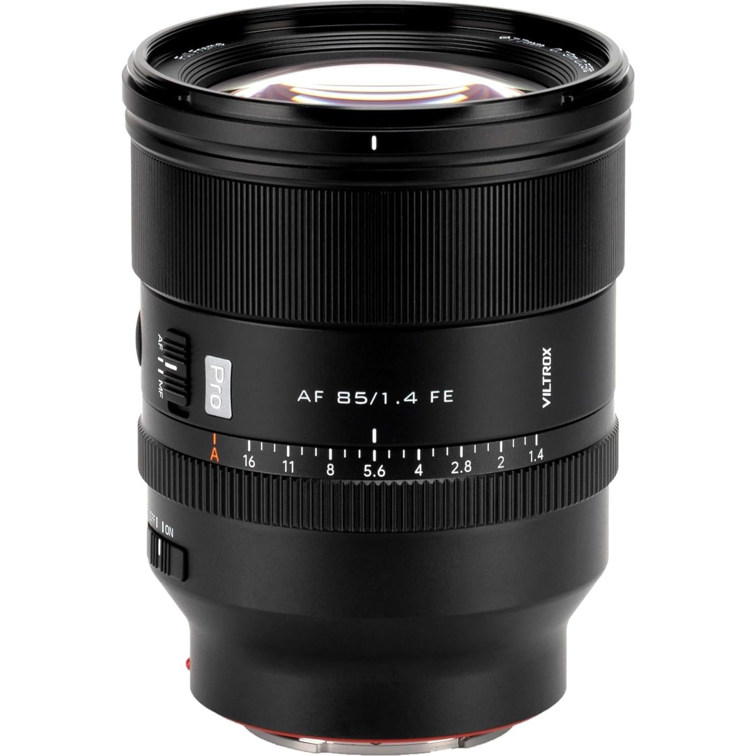 Lente VILTROX 85mm f/1.4 Pro FE para Sony - AF, 0.80 kg