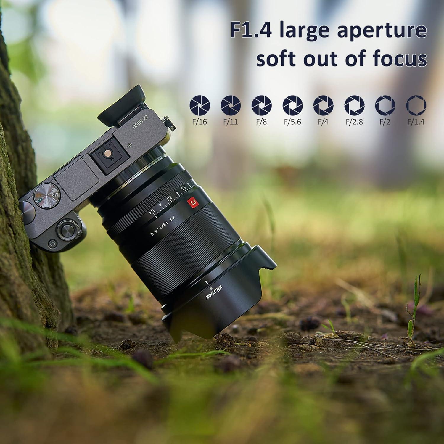 Lente Gran Angular VILTROX 13mm F1.4 Montura E para Sony