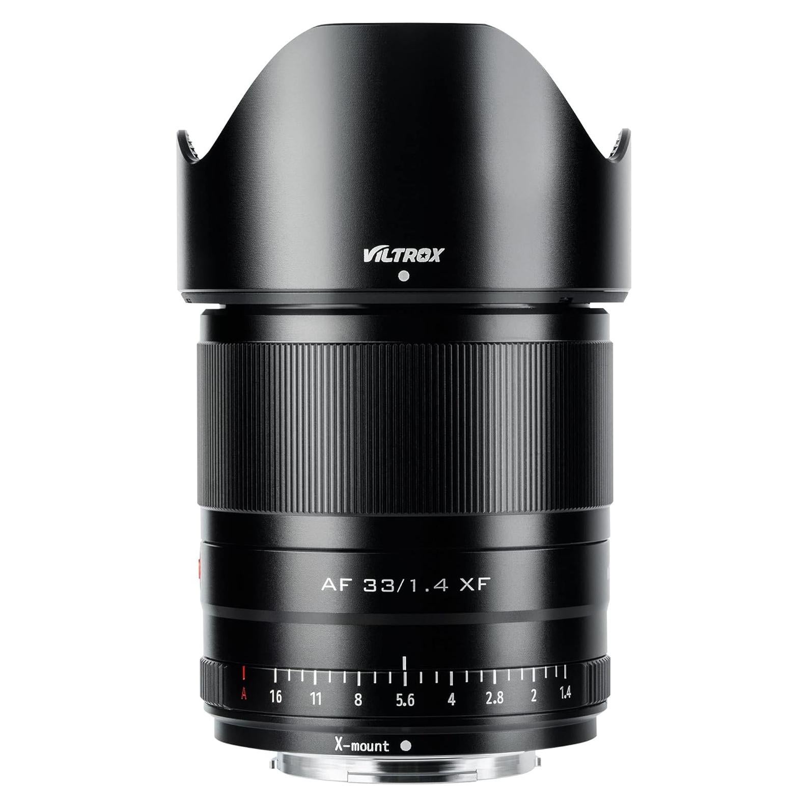 Lente VILTROX 33mm F1.4 para Fujifilm X-Mount Autoenfoque