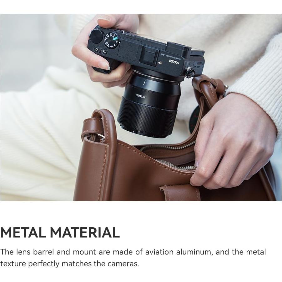 Lente TTArtisan AF 56mm F1.8 para Fujifilm X-Mount - Negro