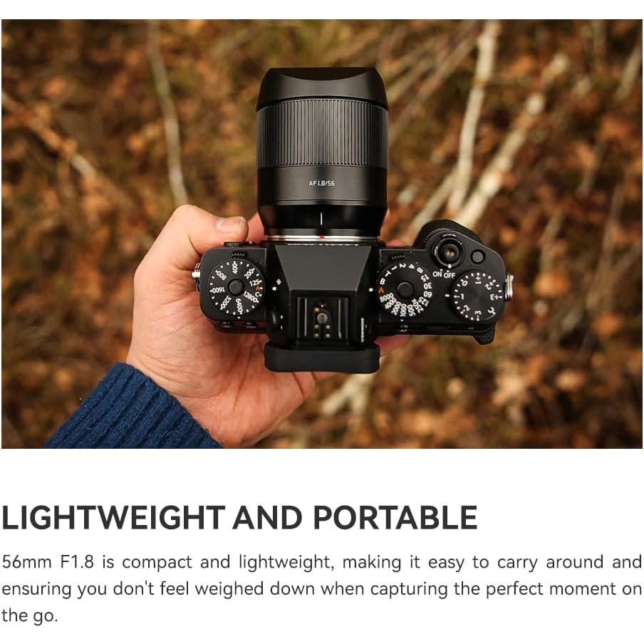 Lente TTArtisan AF 56mm F1.8 para Fujifilm X-Mount - Negro