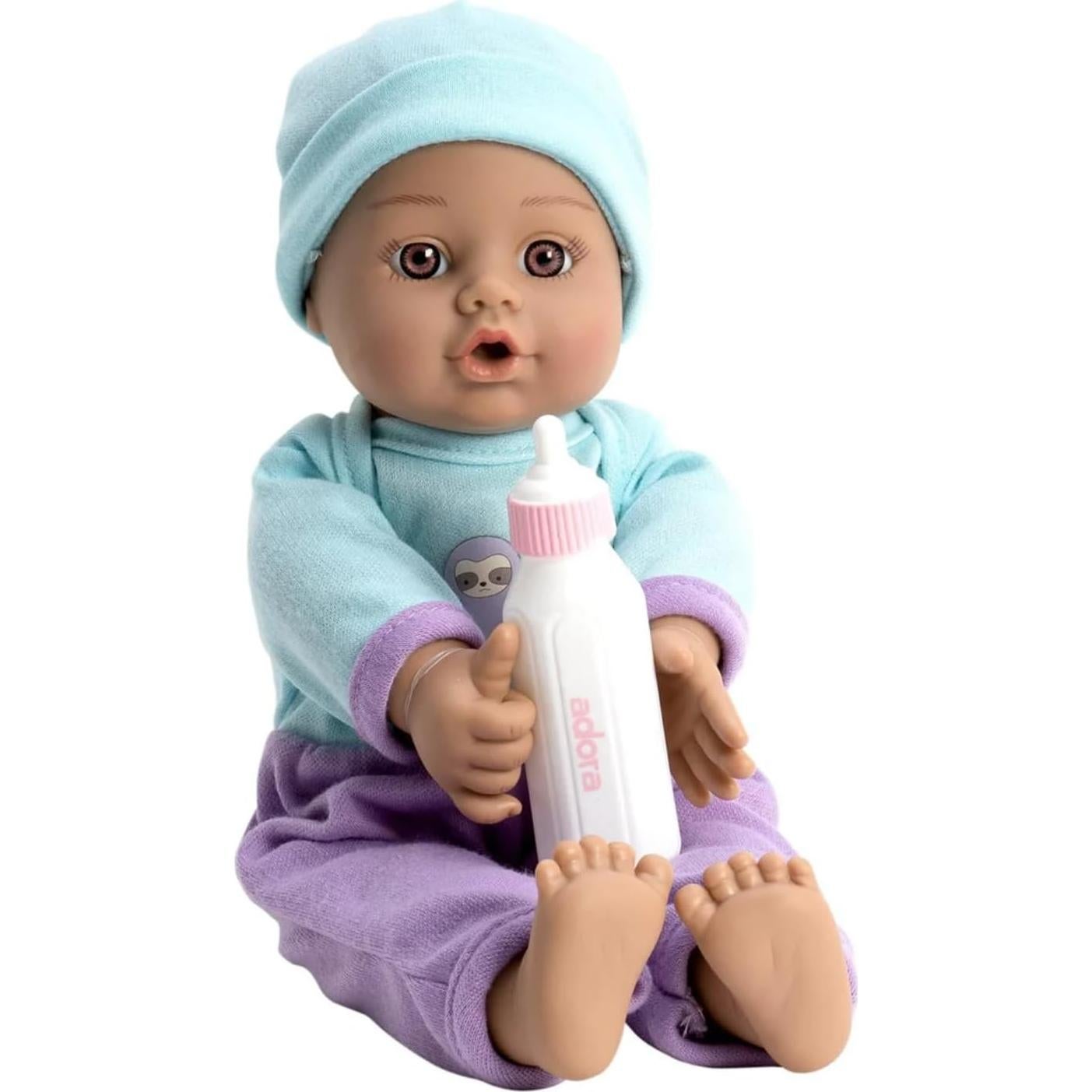 Muñeca Suave Adora Sweet Baby 27.94 cm Niño Perezoso