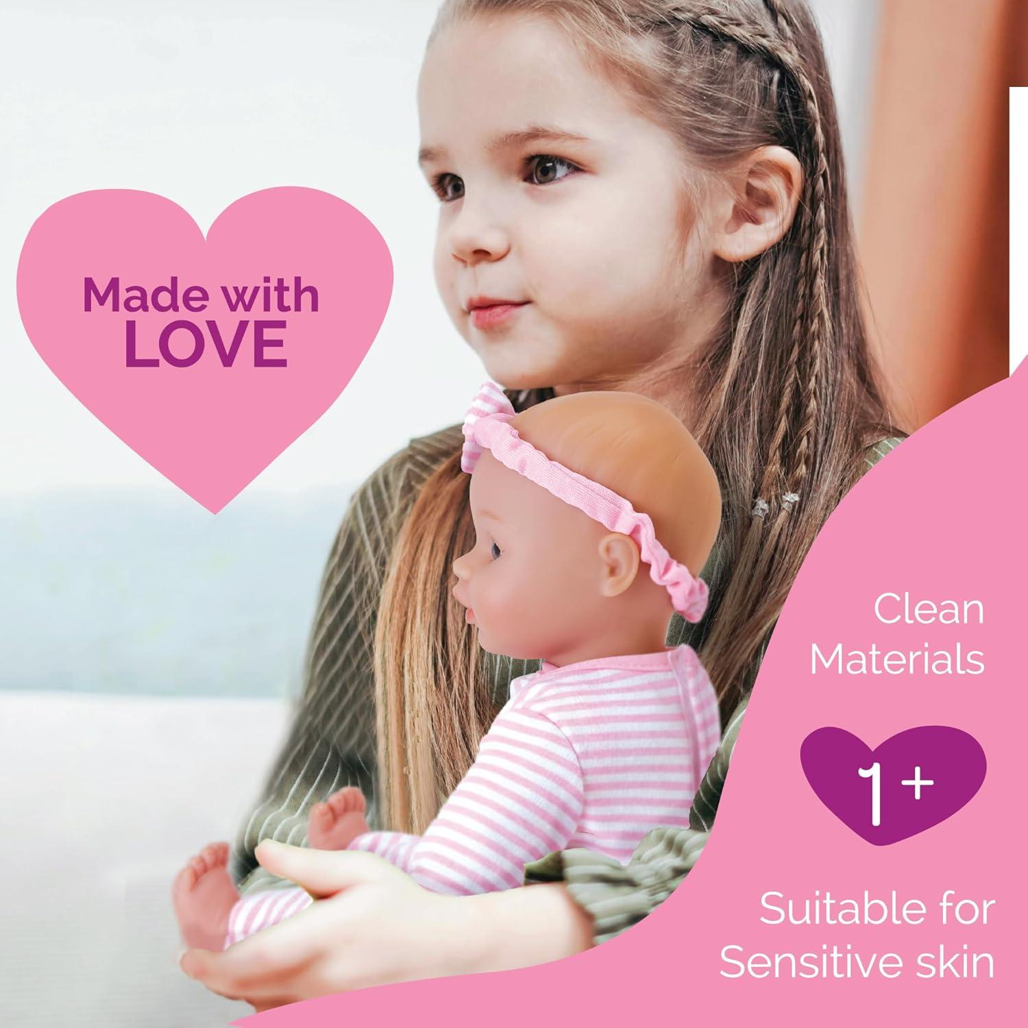 Muñeca de Bebé Adora Sweet Baby 28 cm Suave y Lavable